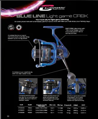 CINNETIC - BLUE LINE LIGTH GAME 2500 CRBK