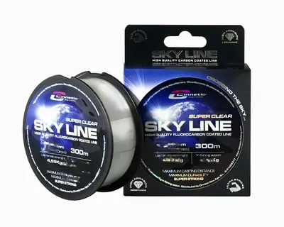 cinnetic - sky line super clear 300m 0.52MM (Fluorocarbon)