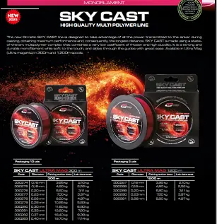 cinnetic - sky cast 300m 0.30MM