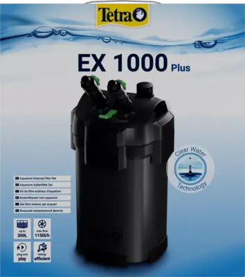 Tetra-פילטר חיצוני EX-1000 1150L/H