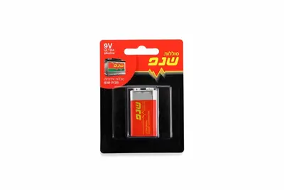 סוללה 9V מרובעת שנפ