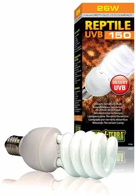 מנורה 25 וואט 150UVB מדברית אקזוטרה Exo Terra