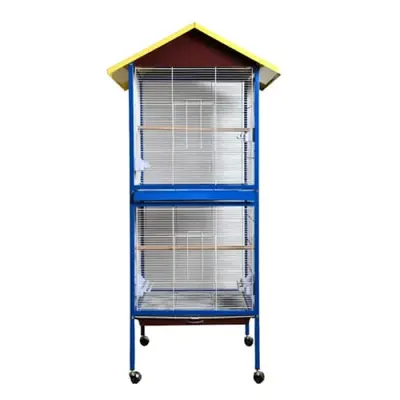 A25 כלוב חצר בינוני+מחיצה 78x74.5x166 ס"מ