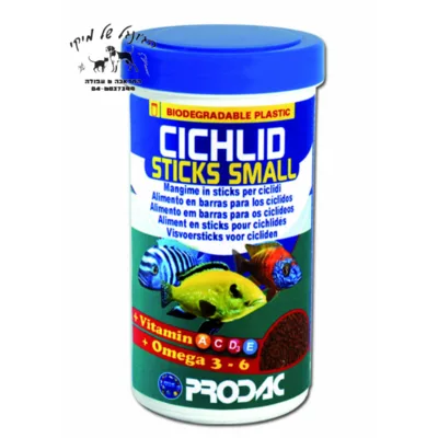 PRODAC-CICHLID-STICKS ציקליד מקלונים 450g