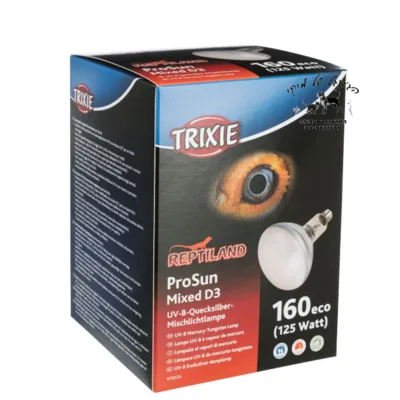 טריקסי מנורה לזוחלים UVB 125W
