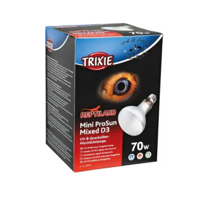 טריקסי מנורה לזוחלים UVB 70W