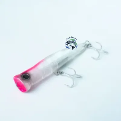 ZEAKE SS Popper 160 Clear UVPink Head 64G