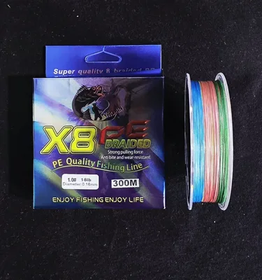 חוט בד X8 1PE 18LB 300M