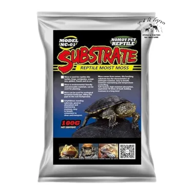 מצע טחב עם לחות לזוחלים 100 גרם