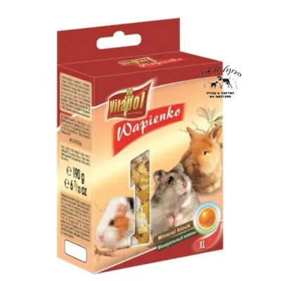 Vitapol אבן מינרלים XL בתוספת תפוז 190g