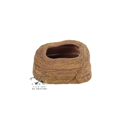 REPTIZOO כלי אוכל עם מכסה מגנטי 6*10*14