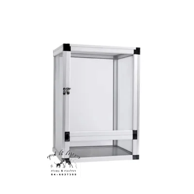 כלוב רשת אלומניום ללטאות/פרפרים /זחלים 46+32+32