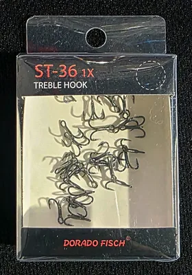 LUSHAZER Treble Hooks SIZE 16 25PCS