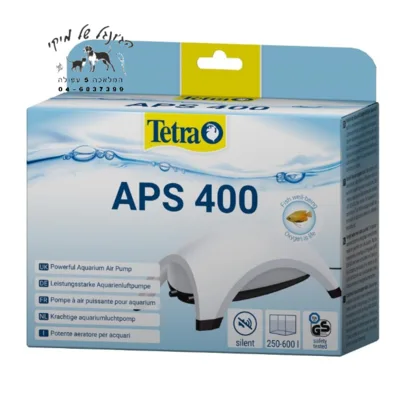 Tetra-APS-400 משאבת אוויר 2 יציאות לבן