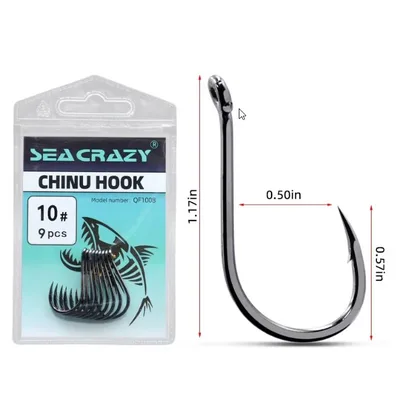 SEA CRAZY CHINU #10 9PCS