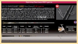 RAYCAST XBR SEA BASS II 300MH 20-80G 9518
