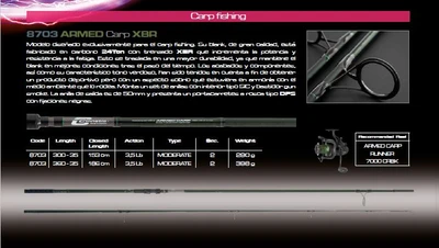 cinnetic - cana armed carp xbr 3.90m/3.5lb - 8703