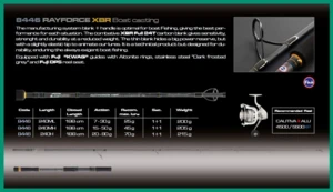 cinnetic - rayforce xbr boat casting 20-80g - 8446-240H