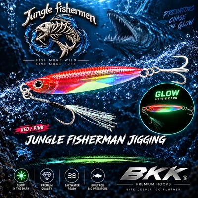 JF JIGING BKK 30G RED GLOW