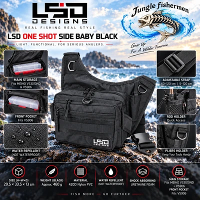 LSD One Shot Side Baby Black