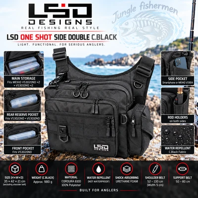 LSD One Shot Side Double C.Black