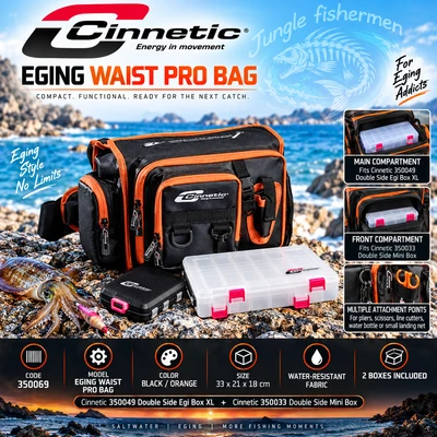 CINNETIC - EGING WAIST PRO BAG - 350069