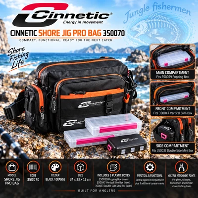 cinnetic - SHORE JIG PRO BAG - 350070