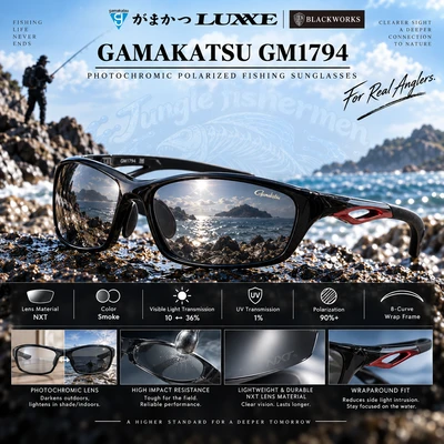 GAMAKATSU FISHING SUNGLASSES GM1794
