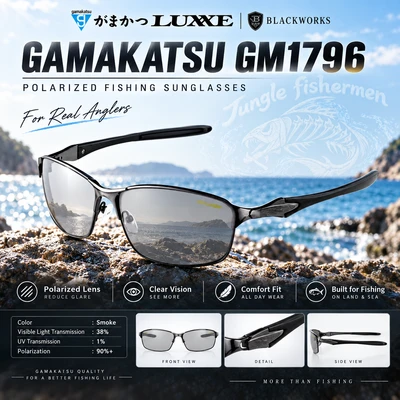 GAMAKATSU FISHING SUNGLASSES GM1796