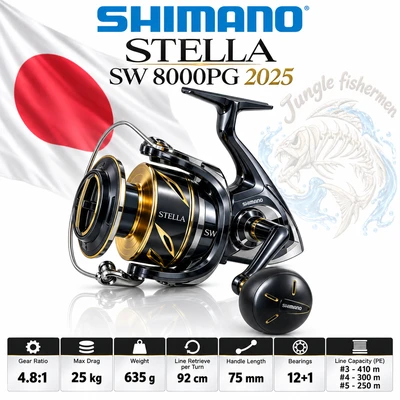 shimano - stella sw8000pg 25