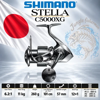 shimano - stella c5000xg