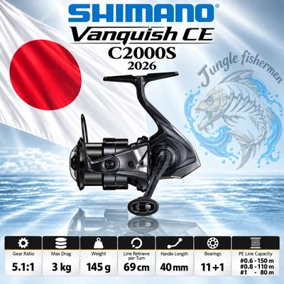 shimano - vanquish CE c2000s 2026