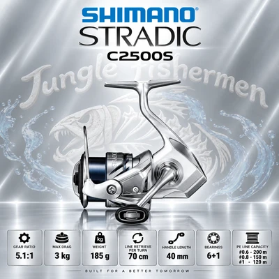 shimano - stradic 24 c2500s