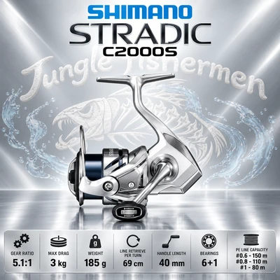 shimano - stradic c2000s