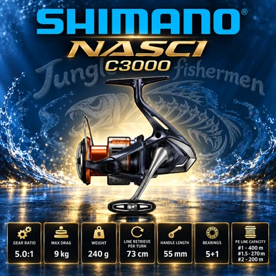 SHIMANO 2026 Nasci C3000