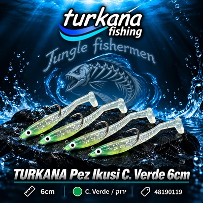 TURKANA Pez Ikusi C. Verde 6cm 48190119