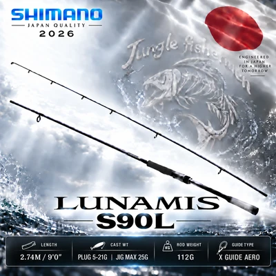 SHIMANO LUNAMIS 2026 90L 5-21 MAX JIG 25G
