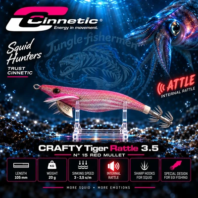 CRAFTY RATTLE GLOW 3.5 19G