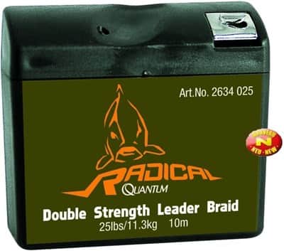 Quantum Double Strength Leader Braid, 11,3kg/10m
